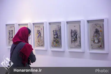 نمایشگاه آثار مولود عکاف زاده در گالری ژاله