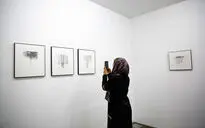 نمایشگاه آثار شکوفه فلاح در گالری اُ