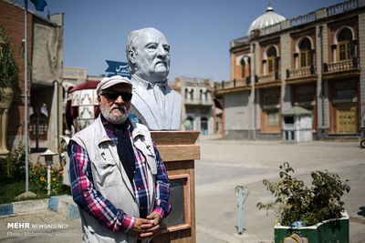 Busts of Film Elites Set Up in Iran Television and Cinema Town