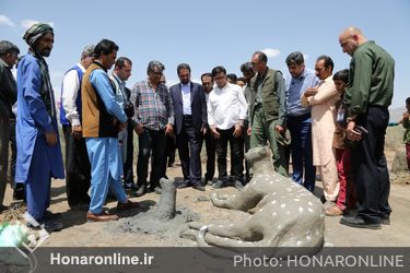 دومین جشنواره ملی مجسمه‌های نمکی نهبندان/ 2