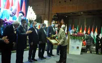مراسم اختتامیه نمایشگاه خوشنویسی 