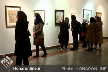 مراسم افتتاحیه یازدهمین دوسالانه ملی نگارگری ایران 