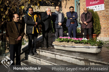تشییع پیکر منوچهر لشگری در خانه ی هنرمندان
