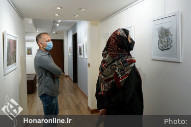 نمایشگاه آثار ساسان قلعه‌پور در گالری بهارک