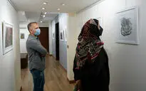 نمایشگاه آثار ساسان قلعه‌پور در گالری بهارک