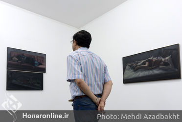 نمایشگاه نقاشی رسول اکبرلو در گالری اُ