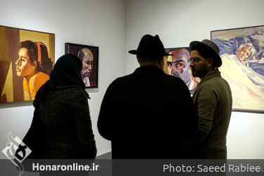 نمایشگاه نقاشی فرید جهانگیر در گالری ایرانشهر