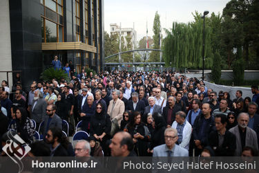 تشییع پیکر حسین دهلوی