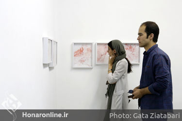 نمایشگاه آثار داریوش حسینی  در گالری امکان 