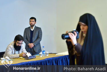 نشست خبری نمایش غبار در تالار وحدت 