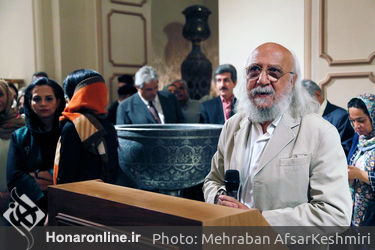 رونمایی از اثر ناتمام ایران درودی 