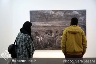 نمایشگاه آثار مجید فتحی در گالری آب انبار