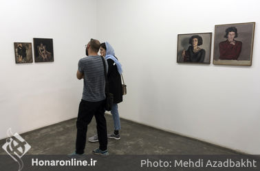 نمایشگاه نقاشی رسول اکبرلو در گالری اُ