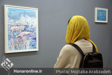 نمایشگاه نقاشی و مجسمه فرخ نورونی در گالری دلگشا