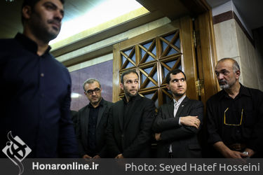 مراسم ختم سیدضیاءالدین دری در مسجد جامع شهرک غرب