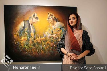 نمایشگاه نقاشی نفیسه عمران در گالری ویستا