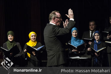 کنسرت مشترک گروه کر مجلسی ایران و سوئد