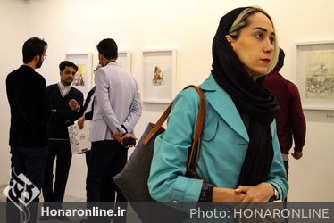 نمایشگاه کاریکاتور بازی تاش و خط در گالری راه ابریشم