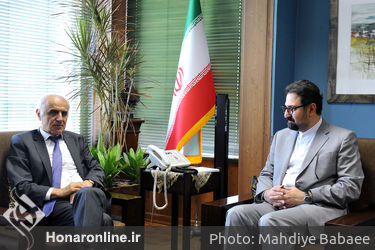 دیدار سفیر کشور ارمنستان با معاون امور هنری وزارت فرهنگ و ارشاد اسلامی