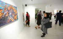 نمایشگاه نقاشی های نیلوفر قادری نژاد در گالری ساربان