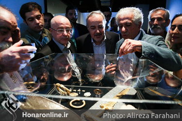 افتتاح نمایشگاه پرویز تناولی و شیرهای ایرانی