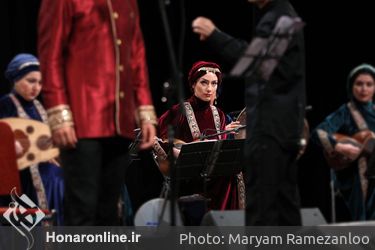 اجرای گروه خنیاگران مهر در چهارمین شب جشنواره موسیقی فجر - ایوان شمس