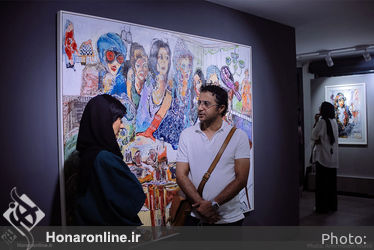نمایشگاه آثار آناهیتا ابوترابی در گالری سهراب
