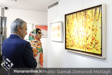نمایشگاه نقاشی‌های "مریم حیدرزاده" در گالری مژده