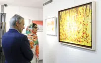 نمایشگاه نقاشی‌های مریم حیدرزاده در گالری مژده