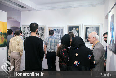 نمایشگاه گروهی از آثار هنرمندان آتلیه چهره در گالری سرزمین هنر