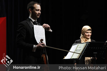 کنسرت دوئت زهی دنیل آونر  در سی و پنجمین جشنواره موسیقی فجر