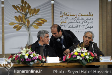 نشست رسانه ای دهمین جشنواره بین المللی هنرهای تجسمی فجر  در موزه هنرهای معاصر ایران