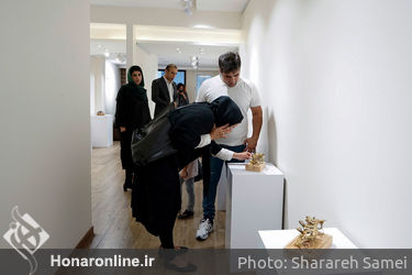 نمایشگاه حجم میثم رضایی‌نیا در گالری بهارک