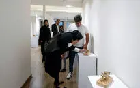 نمایشگاه حجم میثم رضایی‌نیا در گالری بهارک