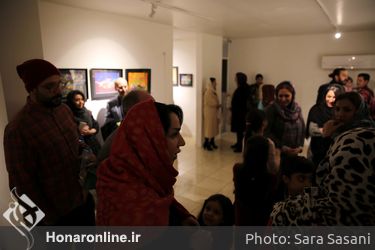 نمایشگاه گروهی کودکان با نام  "افسون کودکانه رنگ" در گالری ژاله
