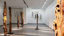 Sculptures by Einodin Sadeghzadeh go to Negar Gallery