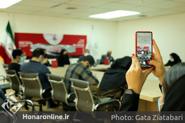نشست خبری نمایشگاه مروری بر آثر مهدی سحابی در موزه هنرهای معاصر تهران