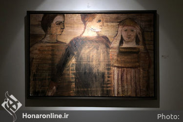 نمایشگاه آثار شیرین اتحاد در گالری شیرین