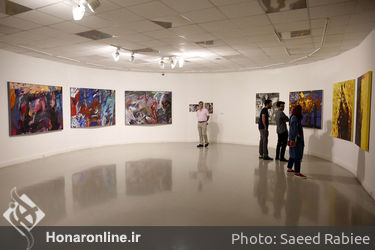 دهمین کارنمای پژوهشی انجمن هنرمندان نقاش ایران در خانه هنرمندان