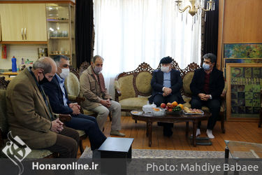 تقدیر از کیومرث قورچیان توسط موسسه هنرمندان پیشکسوت، شورای شهر و شهرداری