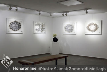 نمایشگاه نقاشی‌خط کیارش یعقوبی درگالری مژده