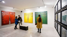 نمایشگاه آثار ایرج اسکندری  در گالری ساربان