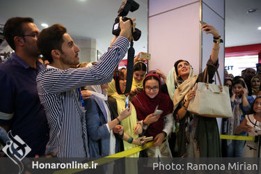 اکران مردمی فیلم سارا و آیدا با حضور حامد همایون