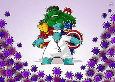 Iran’s We Defeat Coronavirus Intl. Cartoon Contest announces finalists 