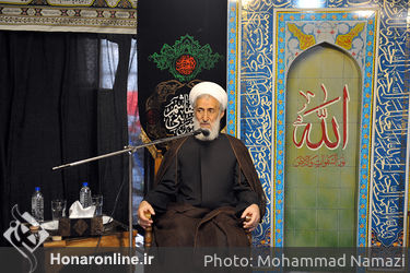 مراسم گرامى‌داشت هفتمین شب شهادت امام حسین (ع) در موسسه توسعه هنرهای معاصر