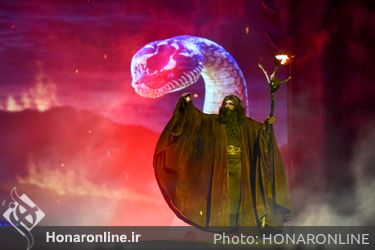 اجرای نمایش بزرگ میدانی محشر در شیراز