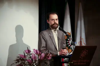 مراسم زادروز غلامحسین امیرخانی در موزه هنرهای دینی امام علی(ع)