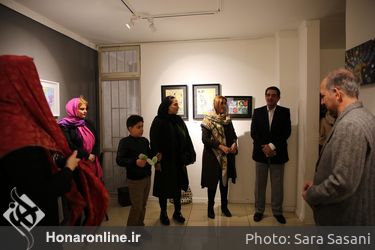 نمایشگاه گروهی کودکان با نام  "افسون کودکانه رنگ" در گالری ژاله