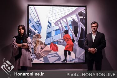 نمایشگاه گروهی به عنوان "تعلیق" در گالری ایده