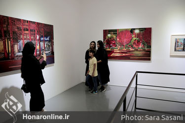 نمایشگاه آثار سمانه وفایی در گالری اعتماد نگارستان